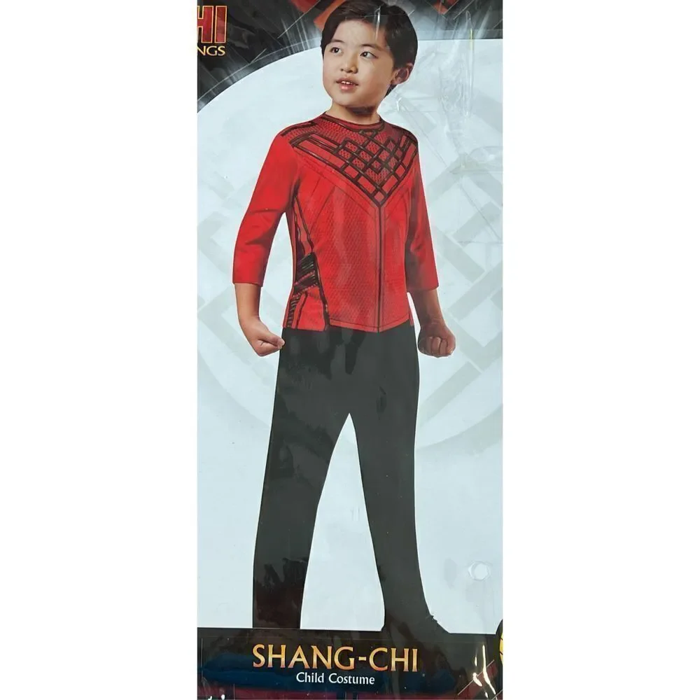 Marvel Legend of the Ten Rings Shang-Chi Halloween Costume Boys‎ Small 4-6 NWT